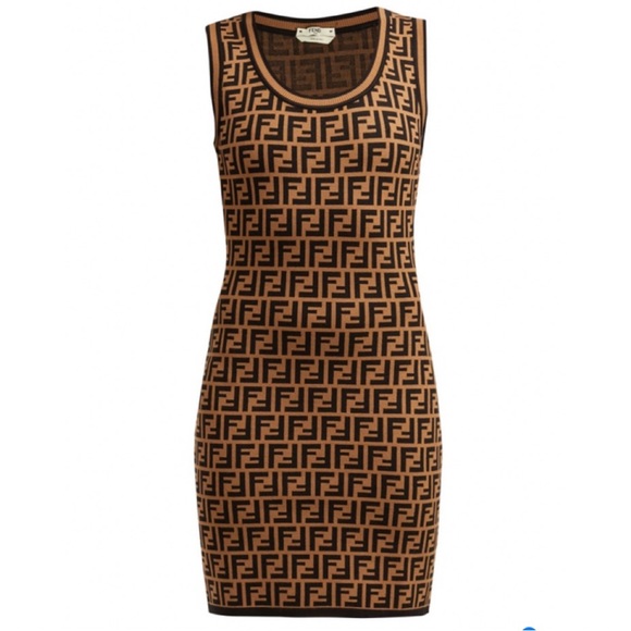 fendi zucca dress